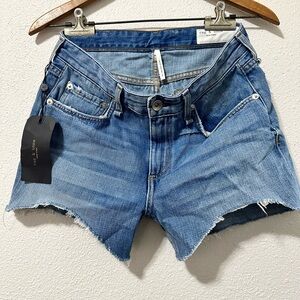 Rag & Bone Low Rise Denim Shorts wize 26 new